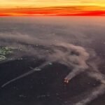 ‘Fields upon fields…’: Pilot shares photographs of farm fires as Mumbai chokes on poor AQI