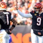 NFL followers troll Joe Burrow for throwing pick-six on opening drive of Fanatics Flag Soccer Traditional