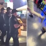 Terrifying second bullets fly on Santa Monica Pier throughout mass brawl, two shot