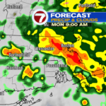 Heavy rain, sturdy wind gusts forward Monday – Boston Information, Climate, Sports activities