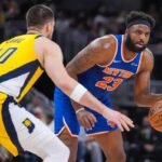 Knicks’ Mitchell Robinson has profession rebounding evening