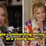 Hilary Duff Opens Up About Teen Physique Picture Struggles