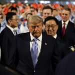 Trump arrives in China for high-stakes summit with Xi – NBC New York