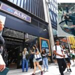 Customers line as much as see Midtown Aldi grocery retailer