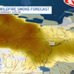 Canadian wildfire smoke to blanket NYC space amid harmful warmth – NBC New York