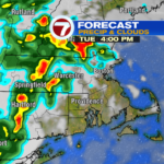 Spotty storms Tuesday, soaking rain midweek – Boston Information, Climate, Sports activities