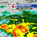 Rain turns into extra widespread in a single day, Tuesday – Boston Information, Climate, Sports activities