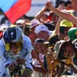 Remco Evenepoel exhibits time trial chops in Stage 16 at Tour de France